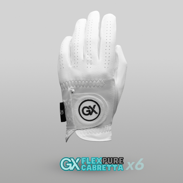 6 Pack - GX FlexPure Cabretta – GX Golf Gloves