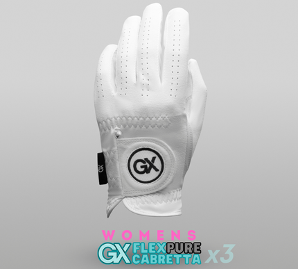 3 Pack Womens Flexpure Cabretta Glove