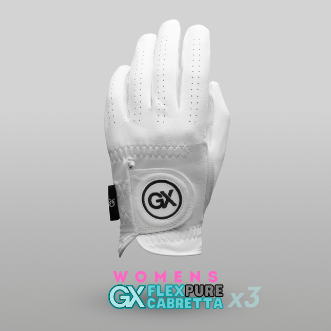 3 Pack Womens Flexpure Cabretta Glove
