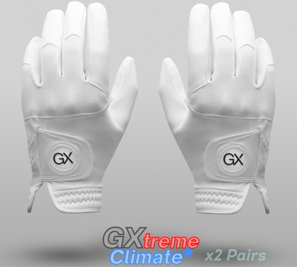 2 Pair GXtreme Climate Glove - Built For Rain, Cold and Heat