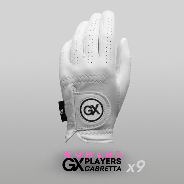 9 Pack Womens Players Cabretta Glove