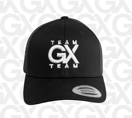 TEAM GX Trucker Hat - Snapback (Black)
