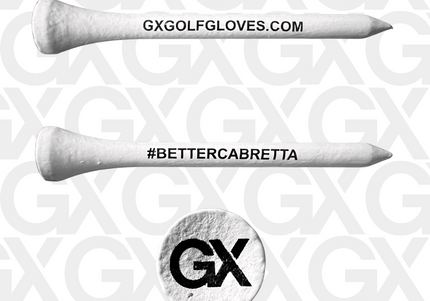 GX Strong Wooden Golf Tees (70mm)