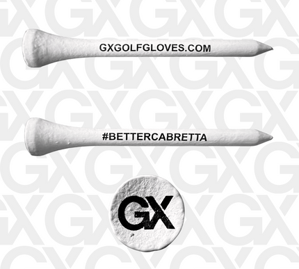 GX Strong Wooden Golf Tees (70mm)