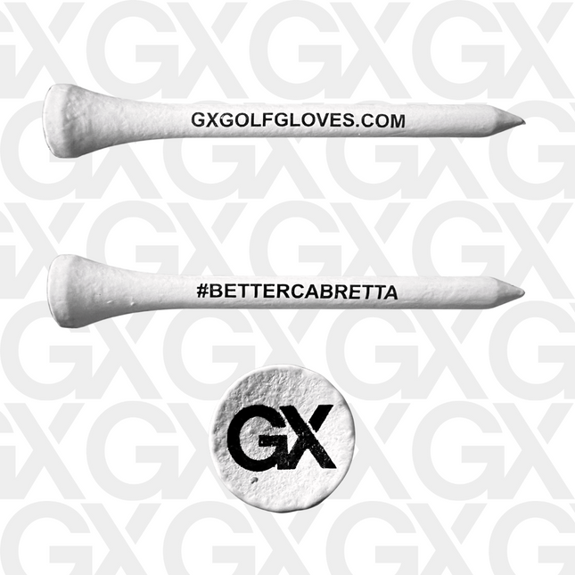GX Strong Wooden Golf Tees (70mm)