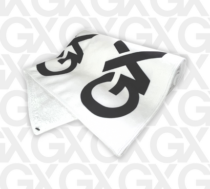 White GX Large Tour Towel (59cm x 105cm)