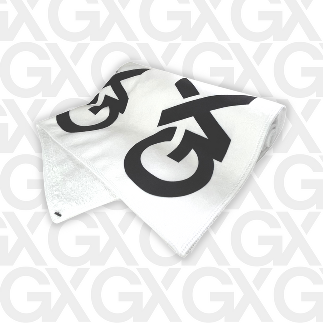 White GX Large Tour Towel (59cm x 105cm)
