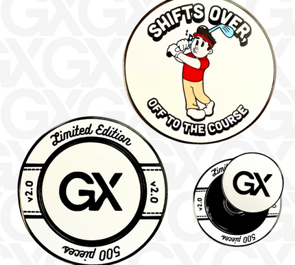 Limited Edition Version 2.0 "Shifts over" - Limited 500 pieces Large Ball Marker