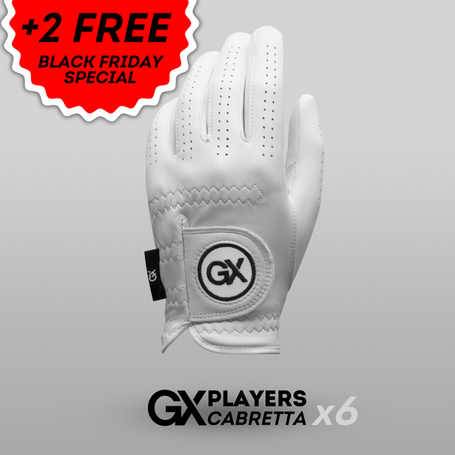 6 Pack - The Players Cabretta Glove (+2 EXTRA FREE)