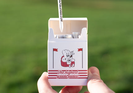 Golf Tees - High Grade Fades Cigarette Box